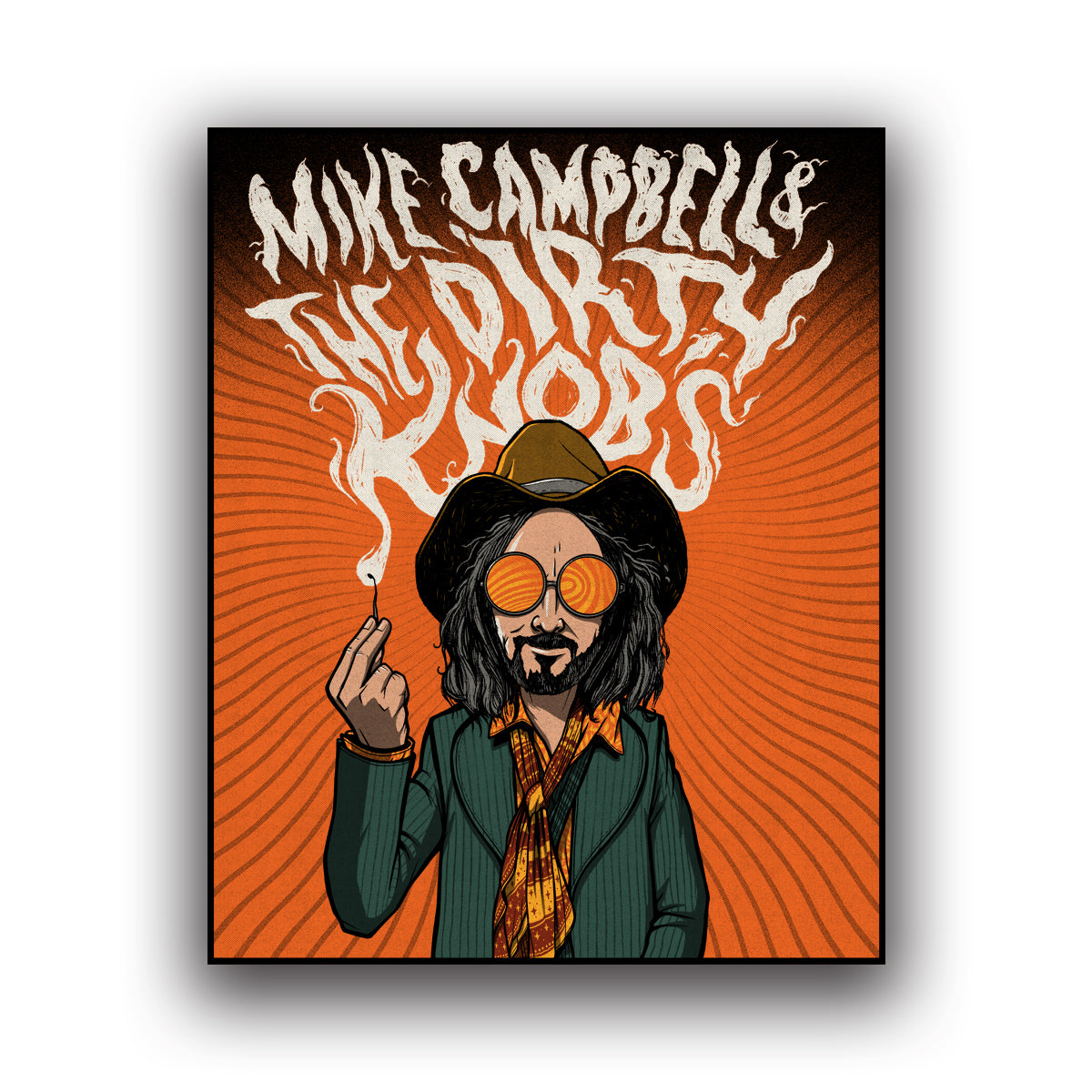 Match Screen Printed Poster