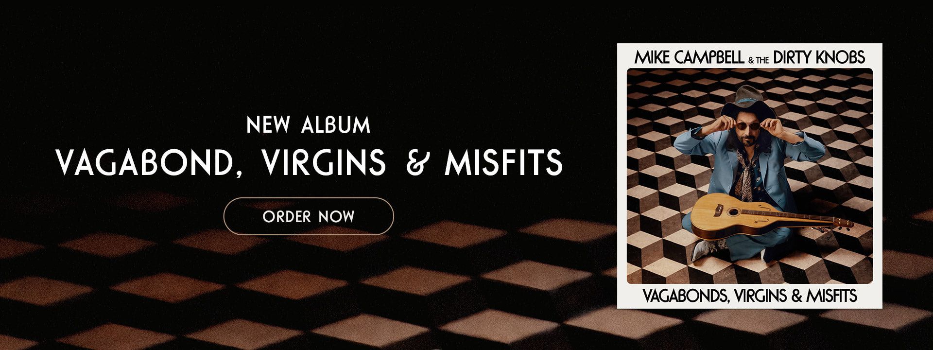 New album Vagabond, Virgins and Misfits. Now Available